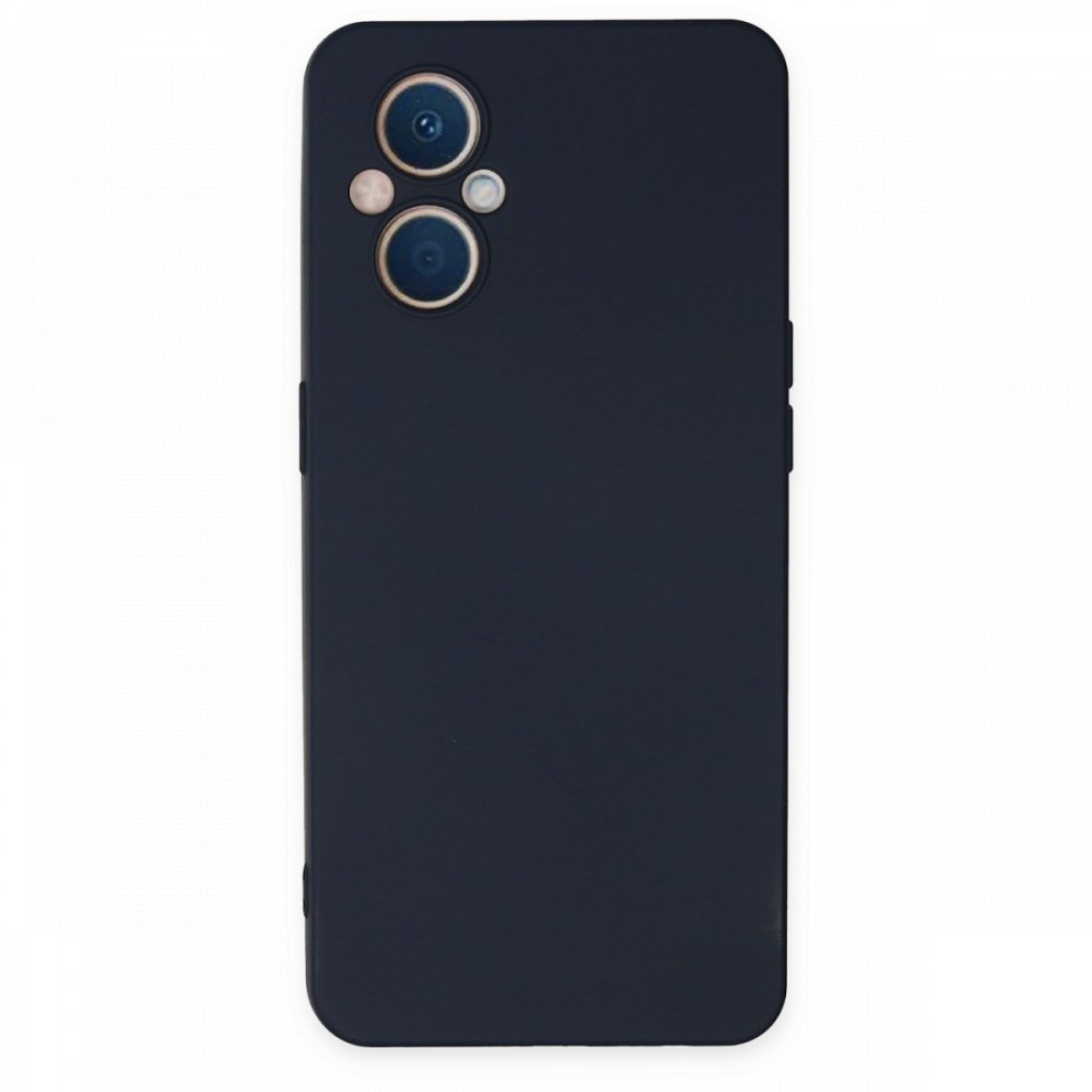  Oppo Reno 7 Lite Kılıf Nano içi Kadife Silikon - Lacivert