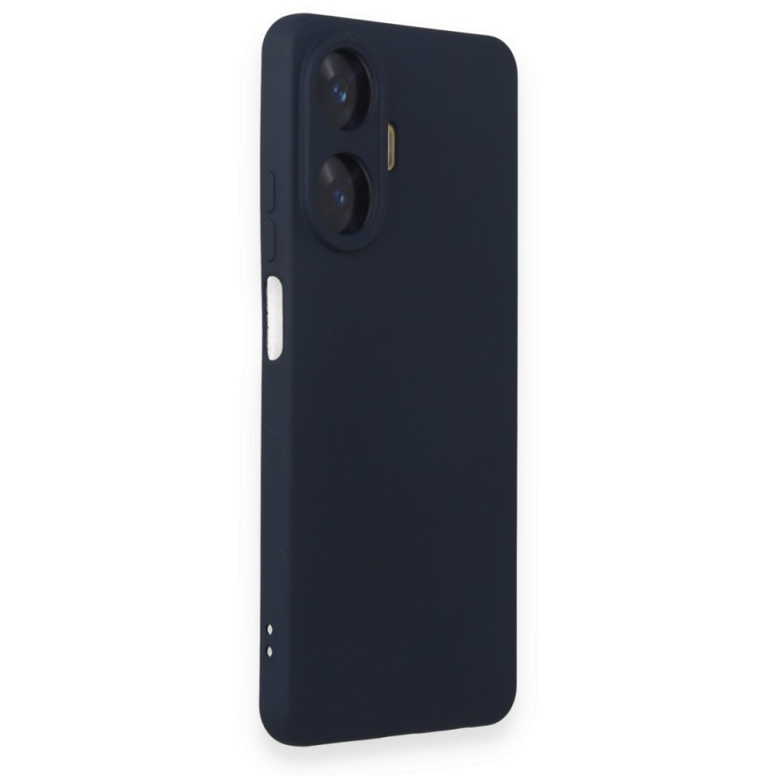  Realme C55 Kılıf Nano içi Kadife Silikon - Lacivert