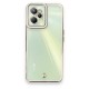  Realme C35 Kılıf Liva Lens Silikon - Beyaz