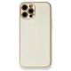  iPhone 12 Pro Kılıf Coco Karbon Silikon - Beyaz