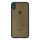  iPhone X Kılıf Montreal Silikon Kapak - Yeşil