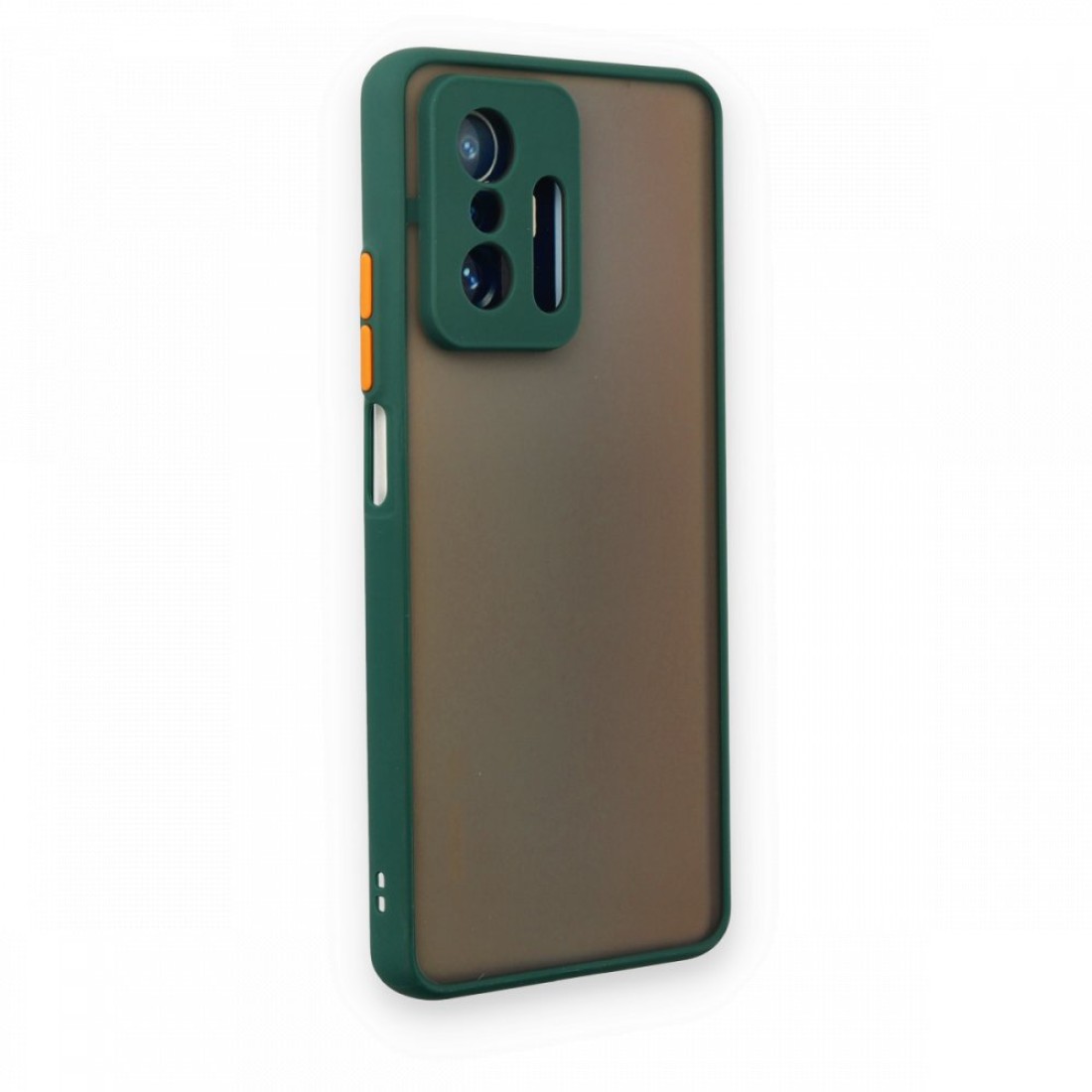  Xiaomi Mi 11T Kılıf Montreal Silikon Kapak - Yeşil