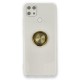 Oppo A15S Kılıf Gros Yüzüklü Silikon - Gold Oppo A15S Kılıf Gros Yüzüklü Silikon - Gold