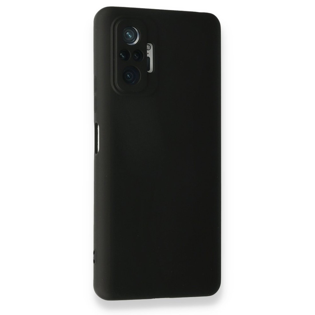 Xiaomi Redmi Note 10 Pro Kılıf Nano içi Kadife Silikon - Siyah Xiaomi Redmi Note 10 Pro Kılıf Nano içi Kadife Silikon - Siyah
