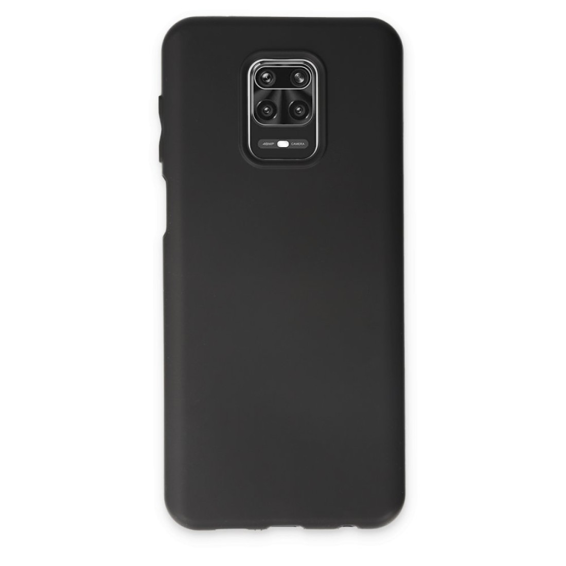  Xiaomi Redmi Note 9S Kılıf First Silikon - Siyah