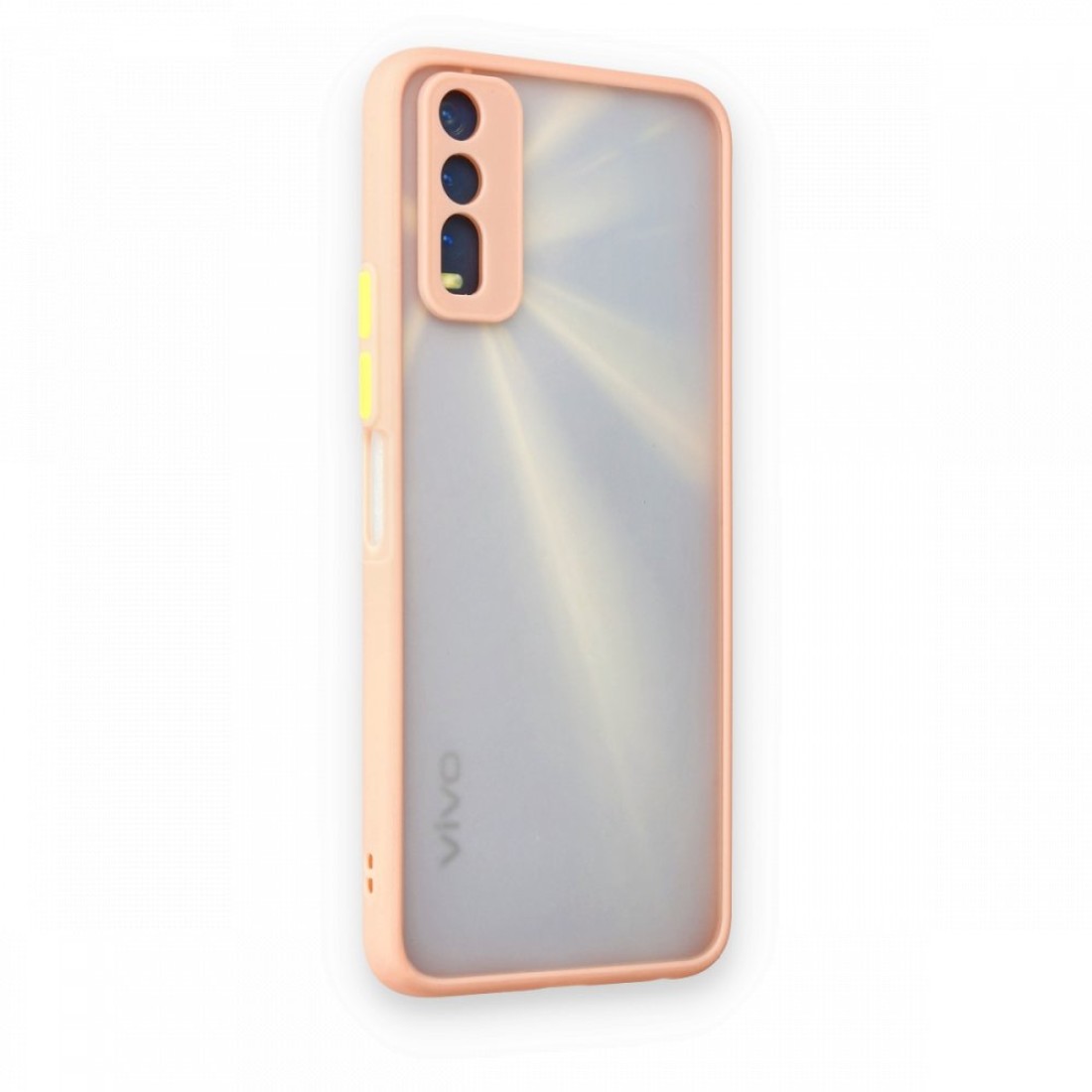 Vivo Y11S Kılıf Montreal Silikon Kapak - Pembe Vivo Y11S Kılıf Montreal Silikon Kapak - Pembe
