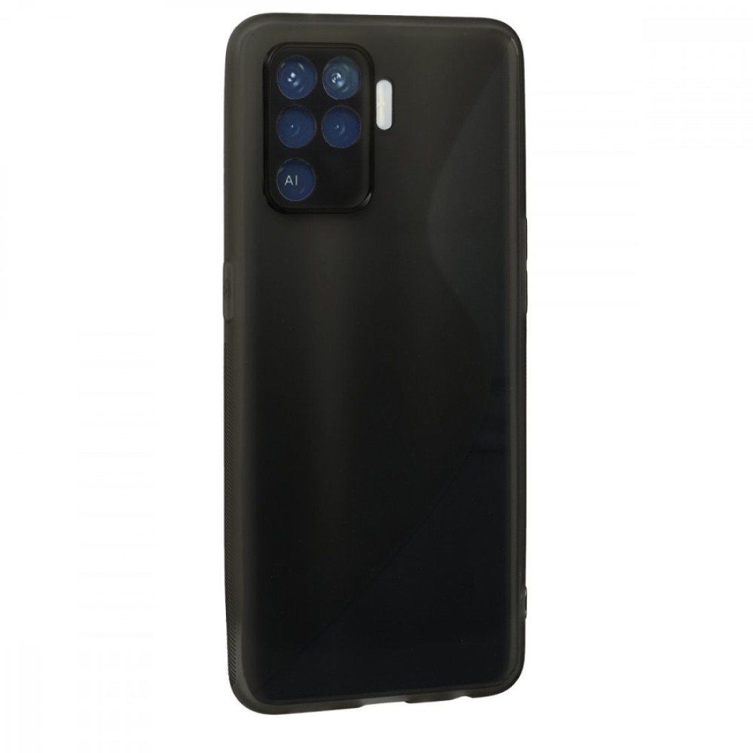  Oppo Reno 5 Lite Kılıf S Silikon - Siyah