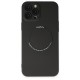  iPhone 12 Pro Kılıf Jack Magneticsafe Lens Silikon - Siyah