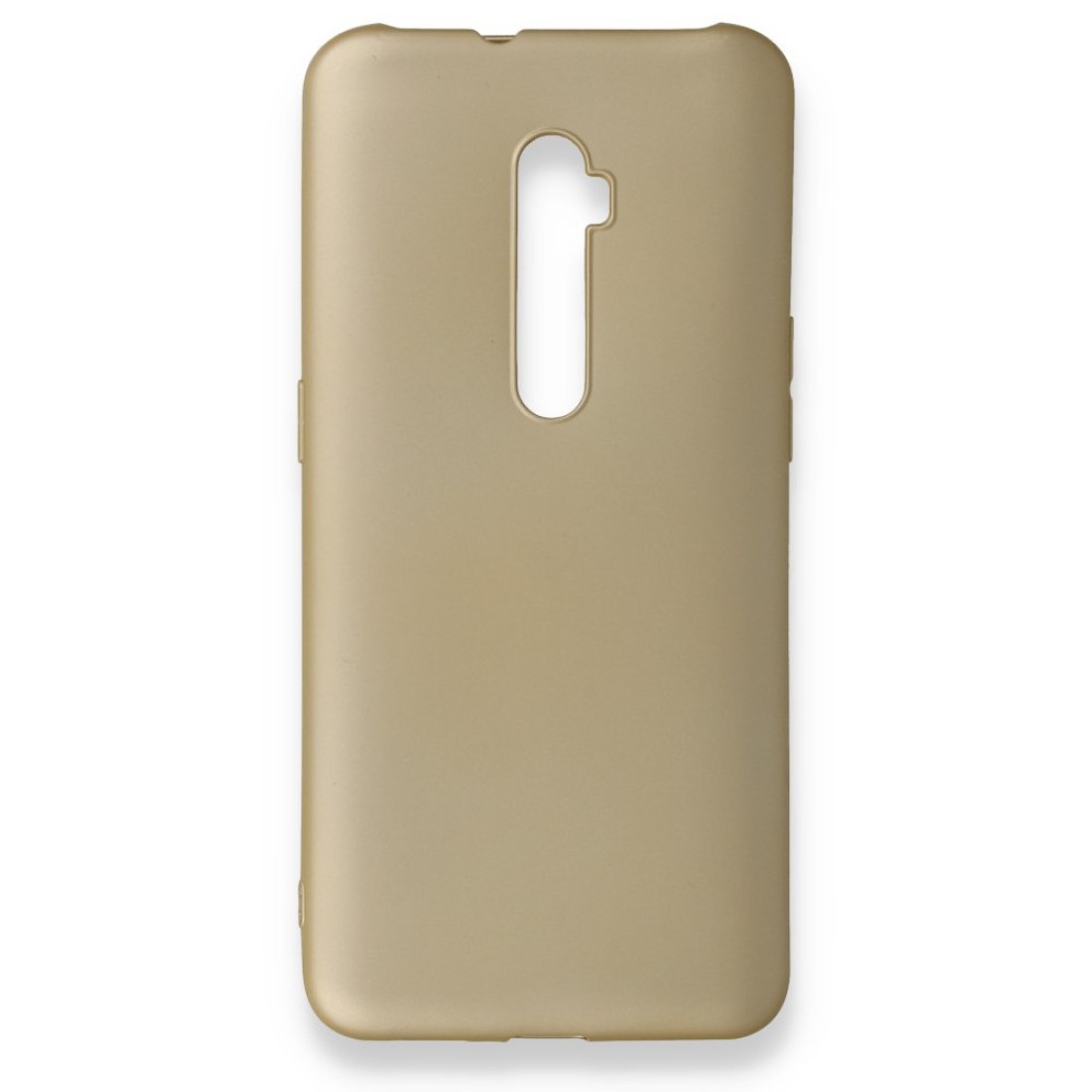  Oppo Reno 10X Kılıf First Silikon - Gold