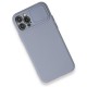  iPhone 12 Pro Kılıf Color Lens Silikon - Gri