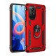  Xiaomi Redmi Note 12S Kılıf Sofya Yüzüklü Silikon Kapak - Kırmızı