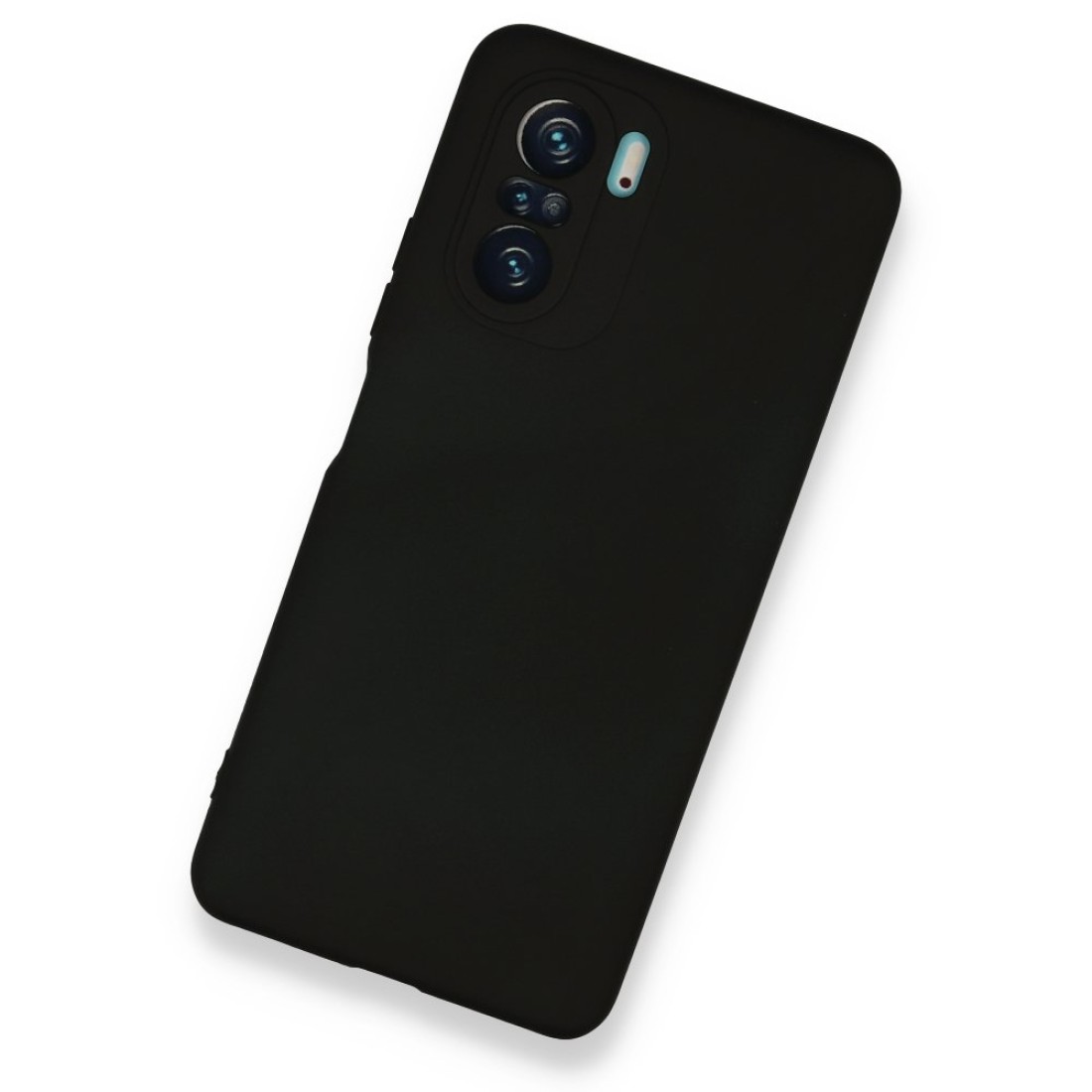  Xiaomi Redmi K40 Kılıf Nano içi Kadife Silikon - Siyah