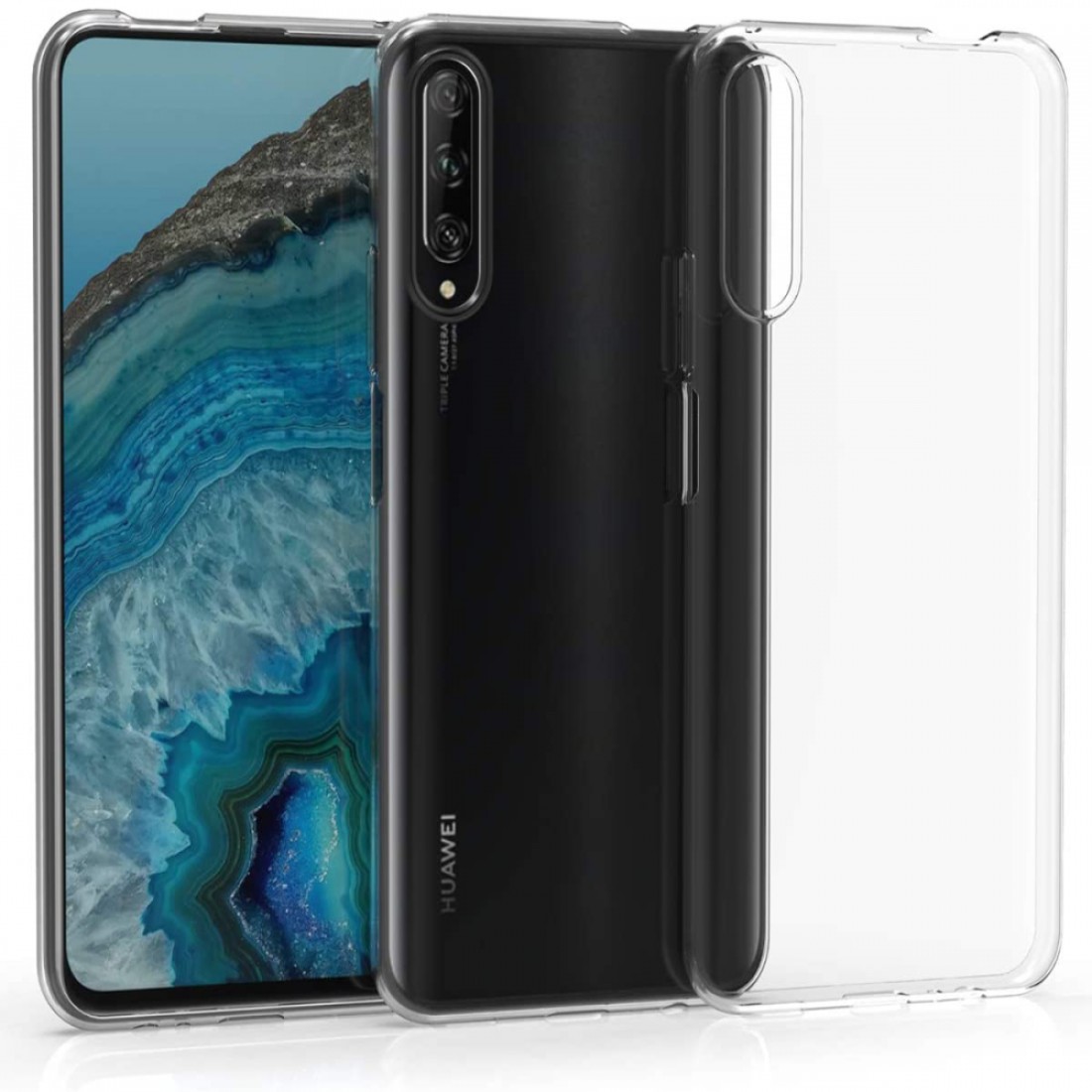  Huawei P Smart Z Kılıf Lüx Şeffaf Silikon