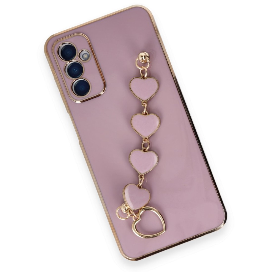  Samsung Galaxy A14 4G Kılıf Esila Silikon - Mor