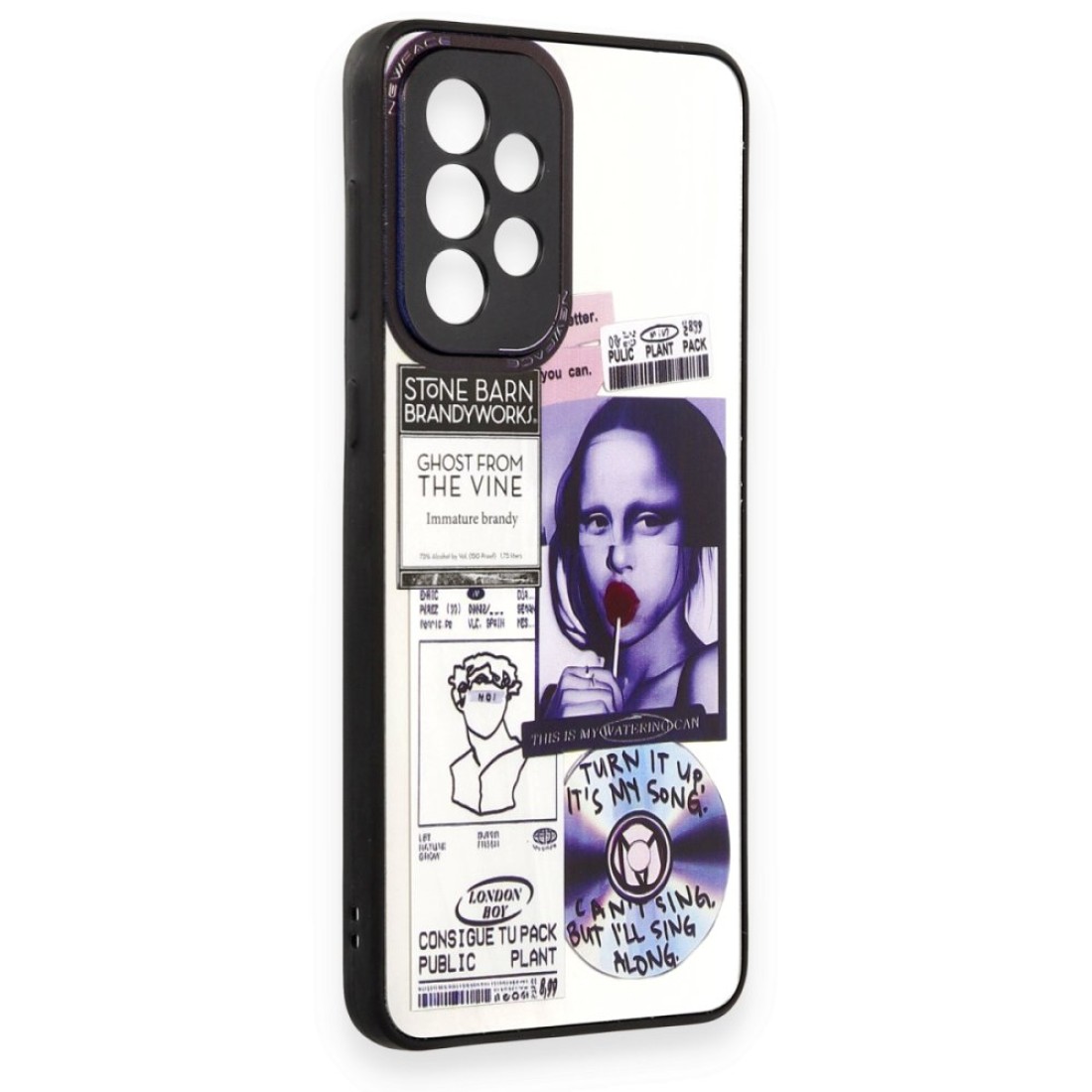  Samsung Galaxy A73 5G Kılıf Mirror Desenli Kapak - Mirror - 2