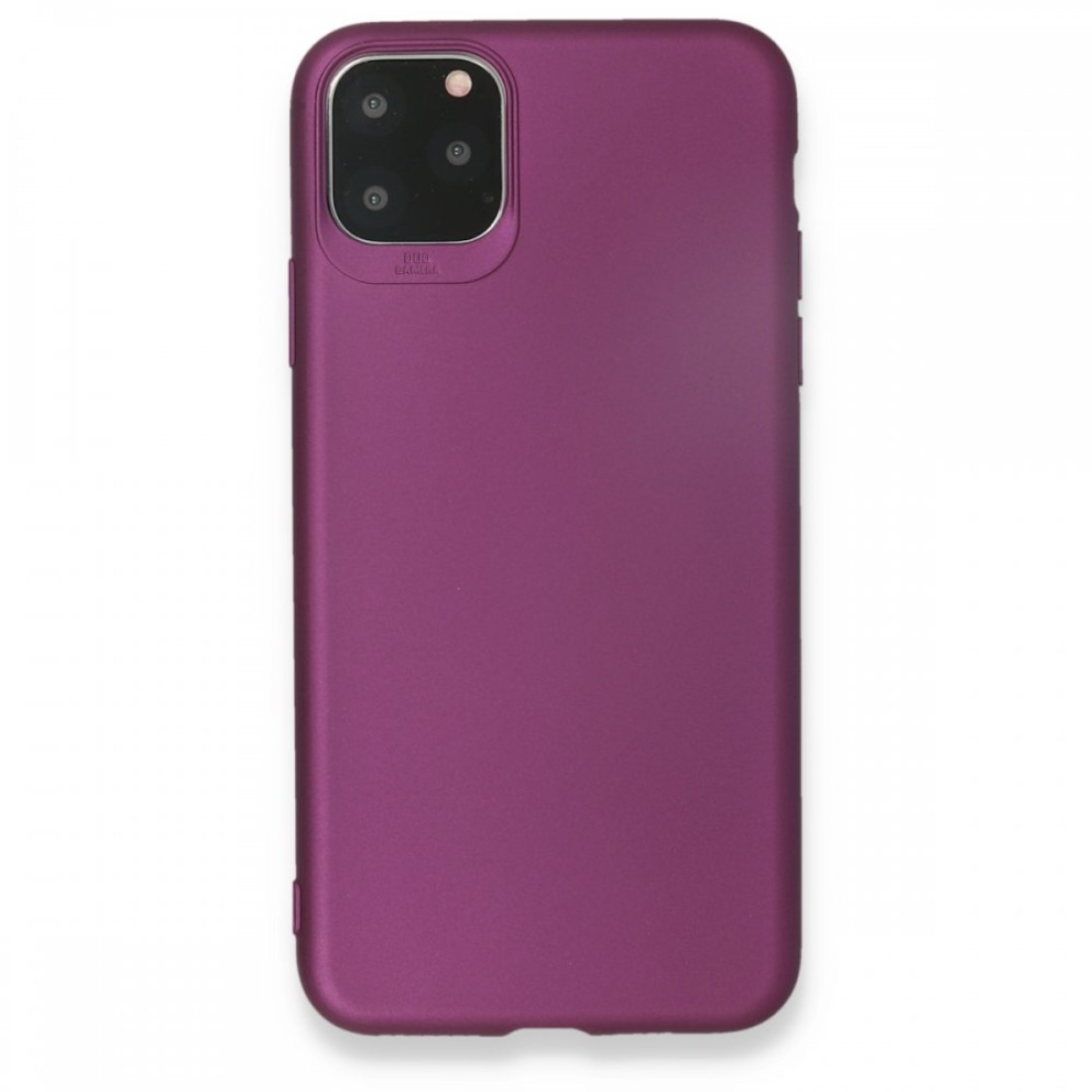  iPhone 11 Pro Kılıf First Silikon - Mürdüm