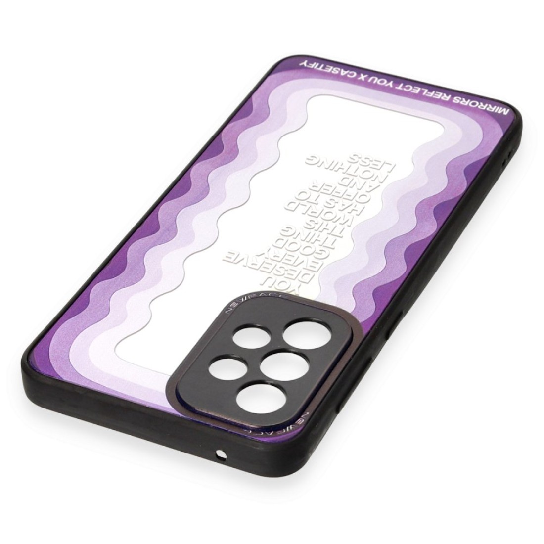 Samsung Galaxy A73 5G Kılıf Mirror Desenli Kapak - Mirror - 5 Samsung Galaxy A73 5G Kılıf Mirror Desenli Kapak - Mirror - 5