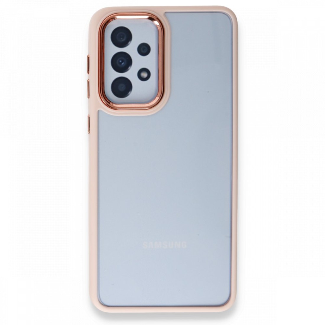  Samsung Galaxy A53 5G Kılıf Dora Kapak - Pudra