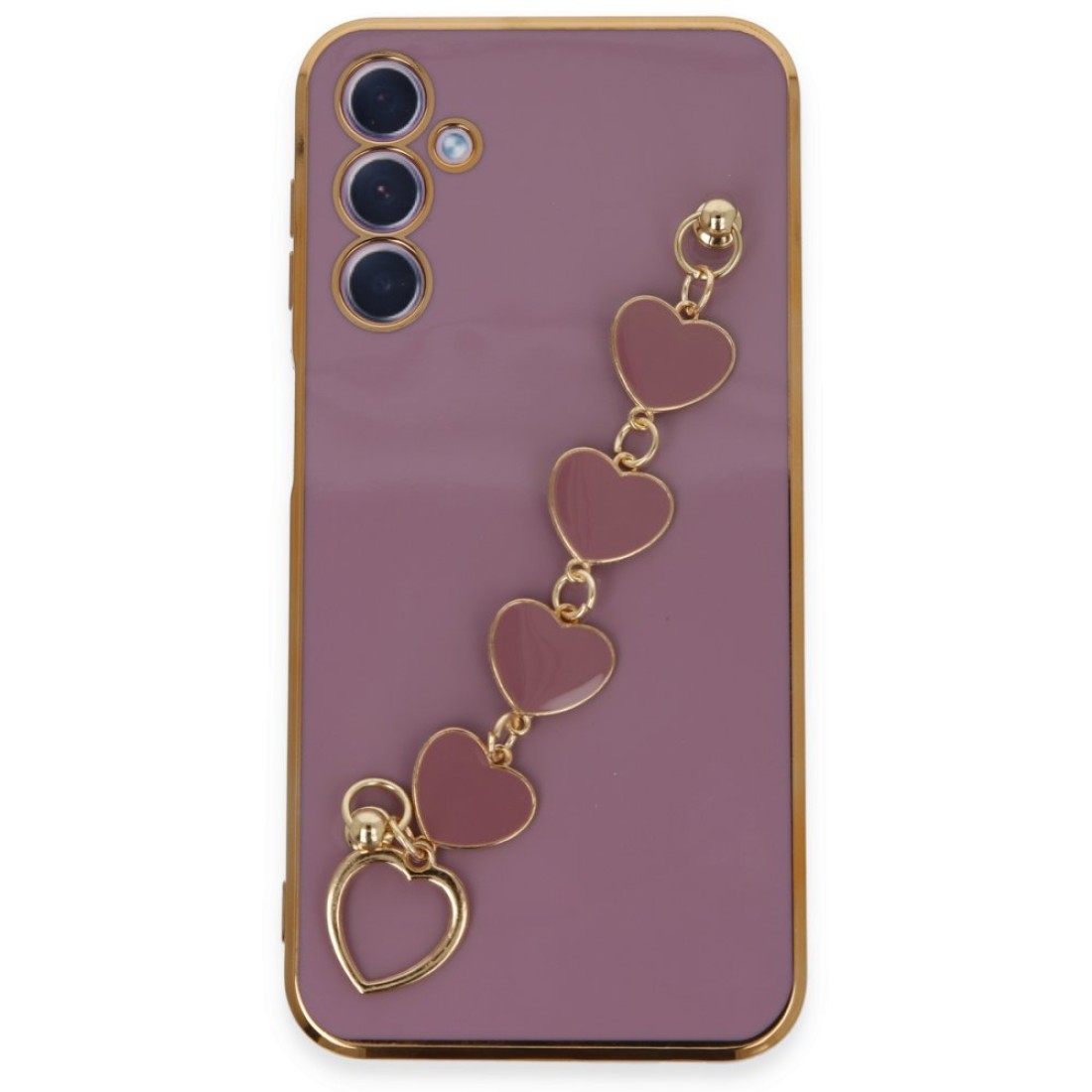  Samsung Galaxy A24 4G Kılıf Esila Silikon - Mor