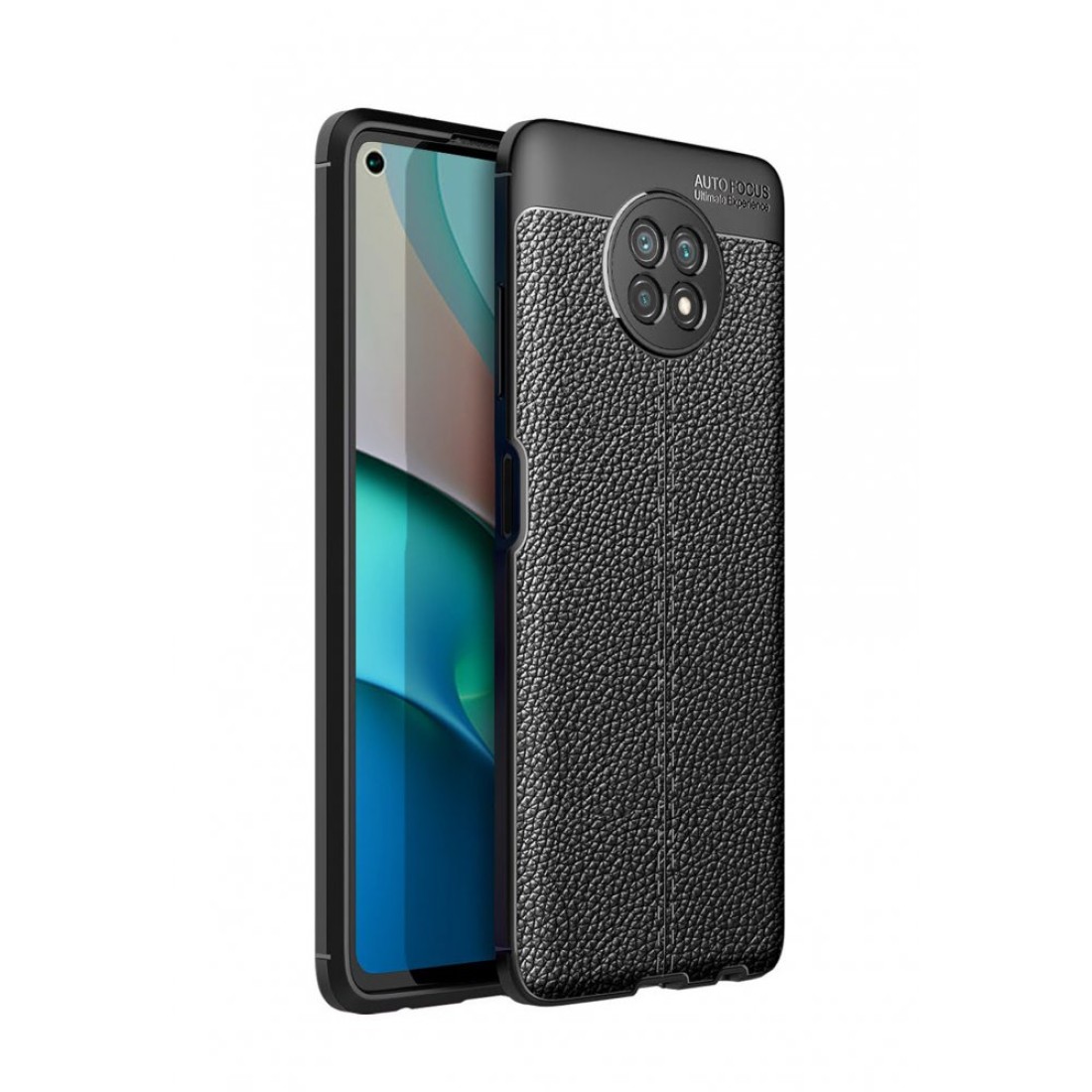  Xiaomi Redmi Note 9 5G Kılıf Auto Focus Kapak - Siyah