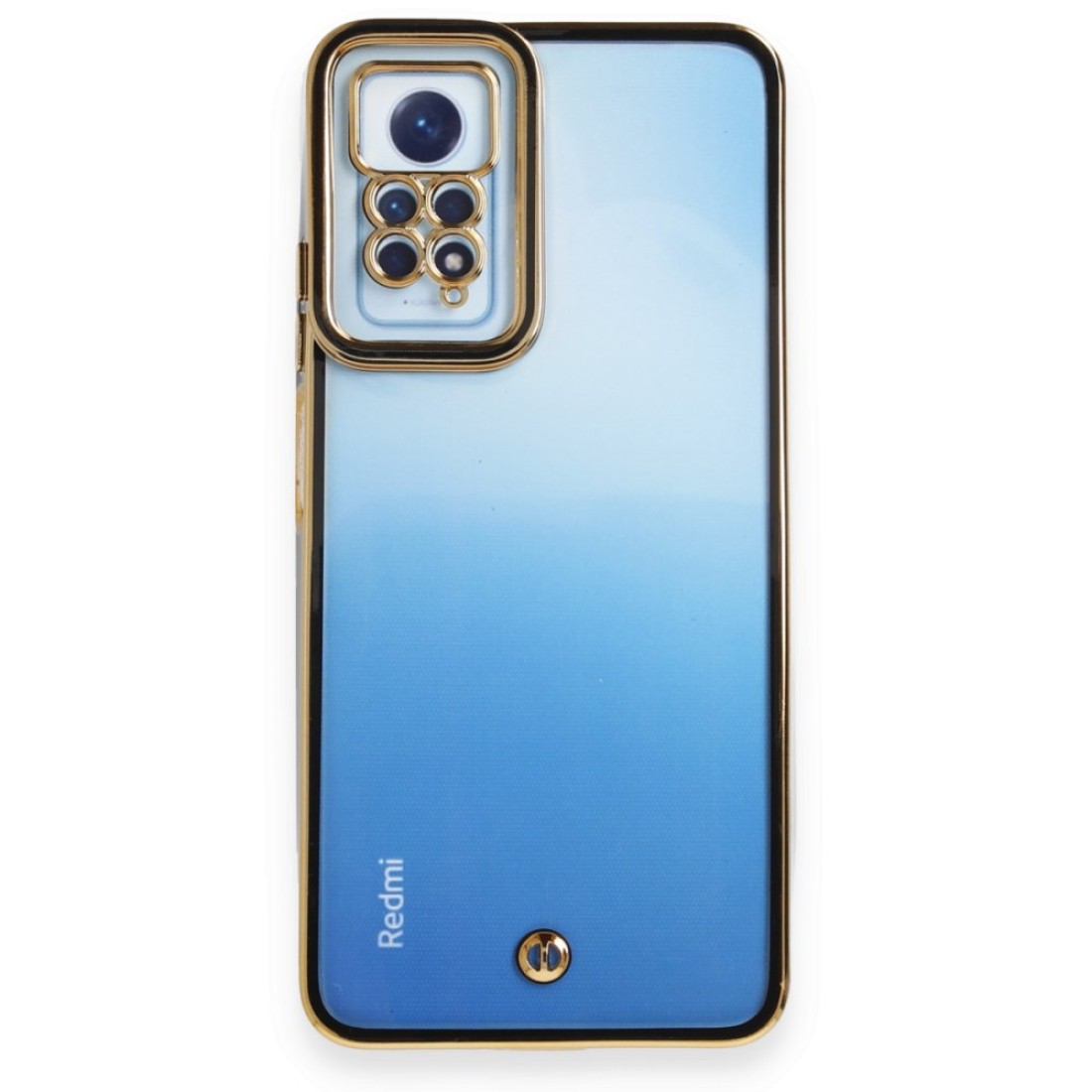  Xiaomi Redmi Note 12 Pro 4G Kılıf Liva Lens Silikon - Siyah