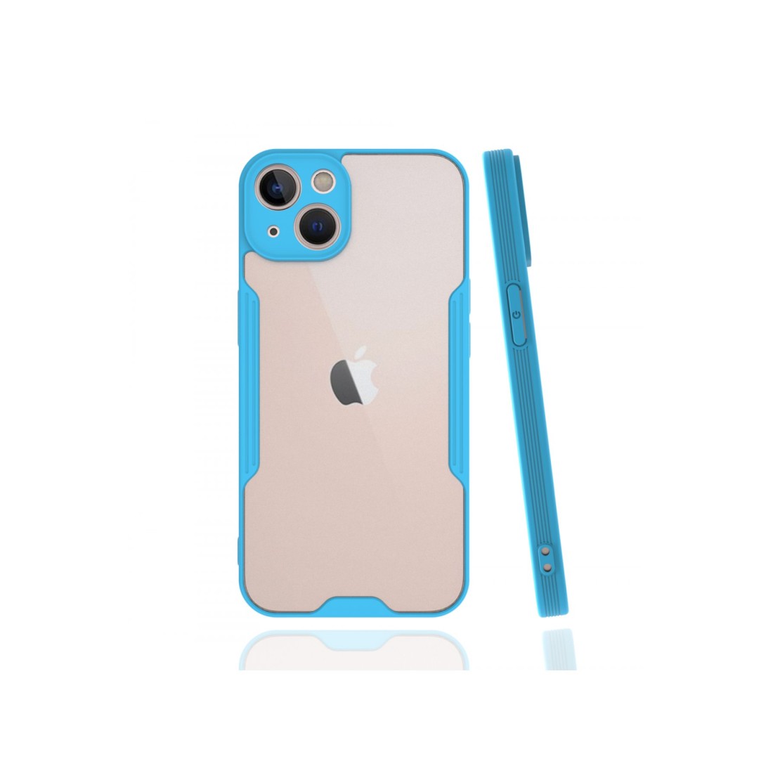 iPhone 13 Kılıf Platin Silikon - Mavi iPhone 13 Kılıf Platin Silikon - Mavi