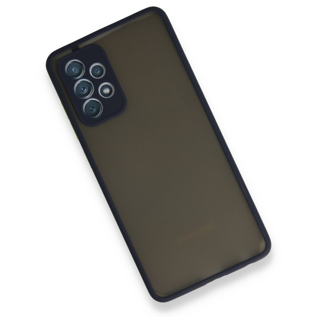  Samsung Galaxy A52S Kılıf Montreal Silikon Kapak - Lacivert