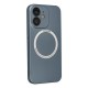  iPhone 12 Kılıf Jack Magneticsafe Lens Silikon - Sierra Blue