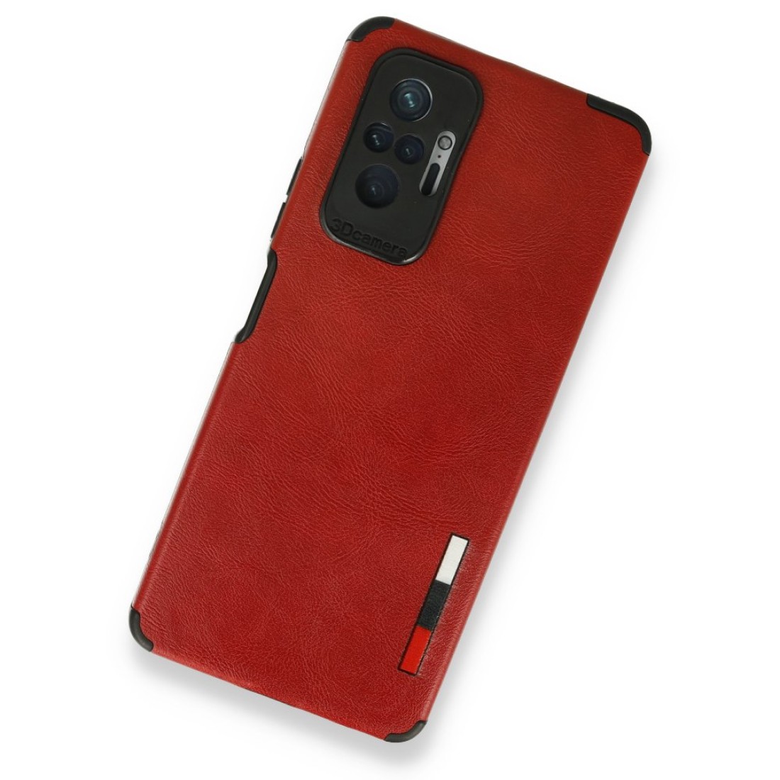 Xiaomi Redmi Note 10 Pro Kılıf Loop Deri Silikon - Kırmızı Xiaomi Redmi Note 10 Pro Kılıf Loop Deri Silikon - Kırmızı