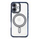  iPhone 16 Plus Kılıf Joke Simli Magneticsafe Kılıf - Lacivert
