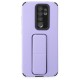  Xiaomi Redmi Note 8 Pro Kılıf Mega Standlı Silikon - Lila