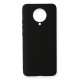  Xiaomi Pocophone F2 Pro Kılıf Nano içi Kadife Silikon - Siyah