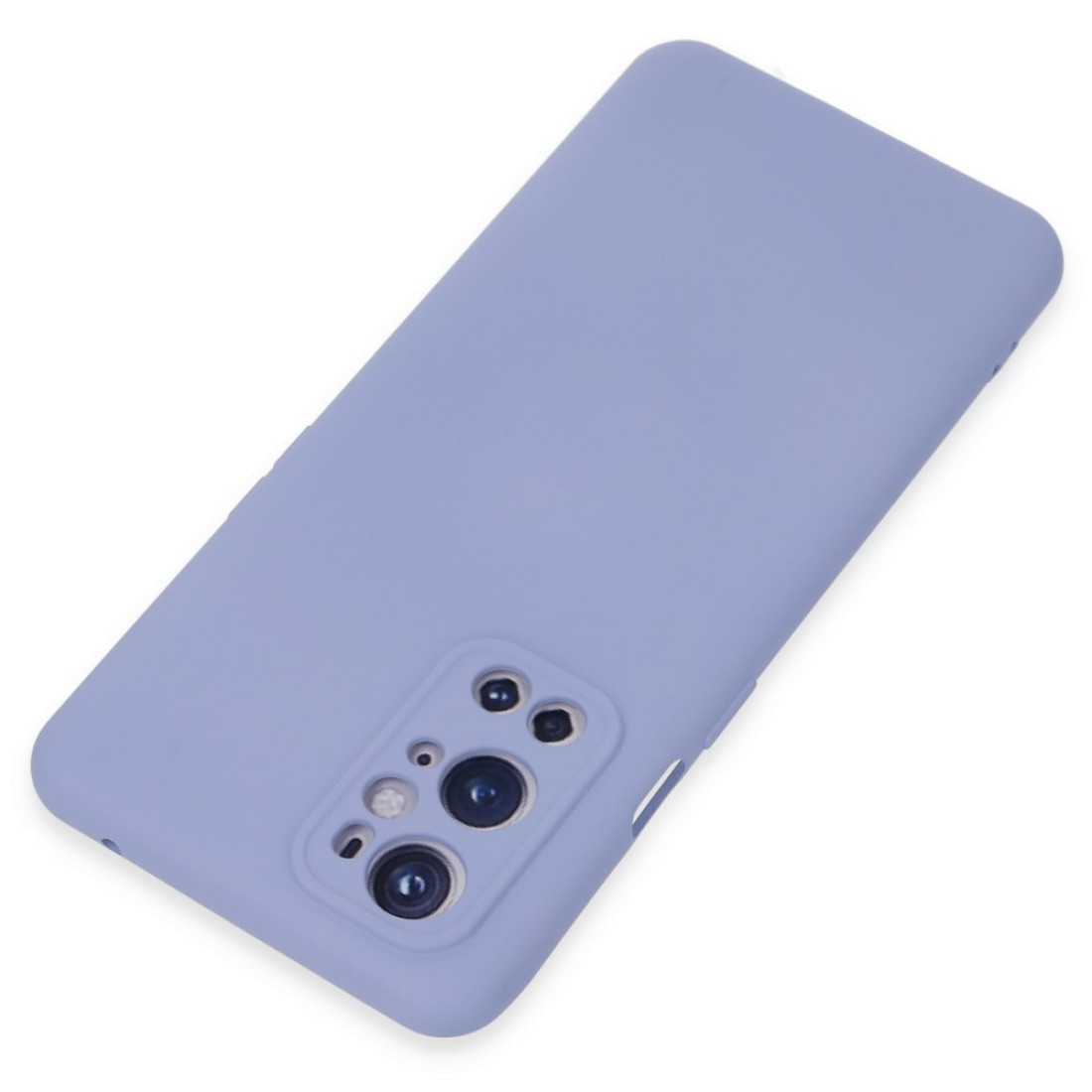  One Plus 9 Pro Kılıf Nano içi Kadife Silikon - Mavi