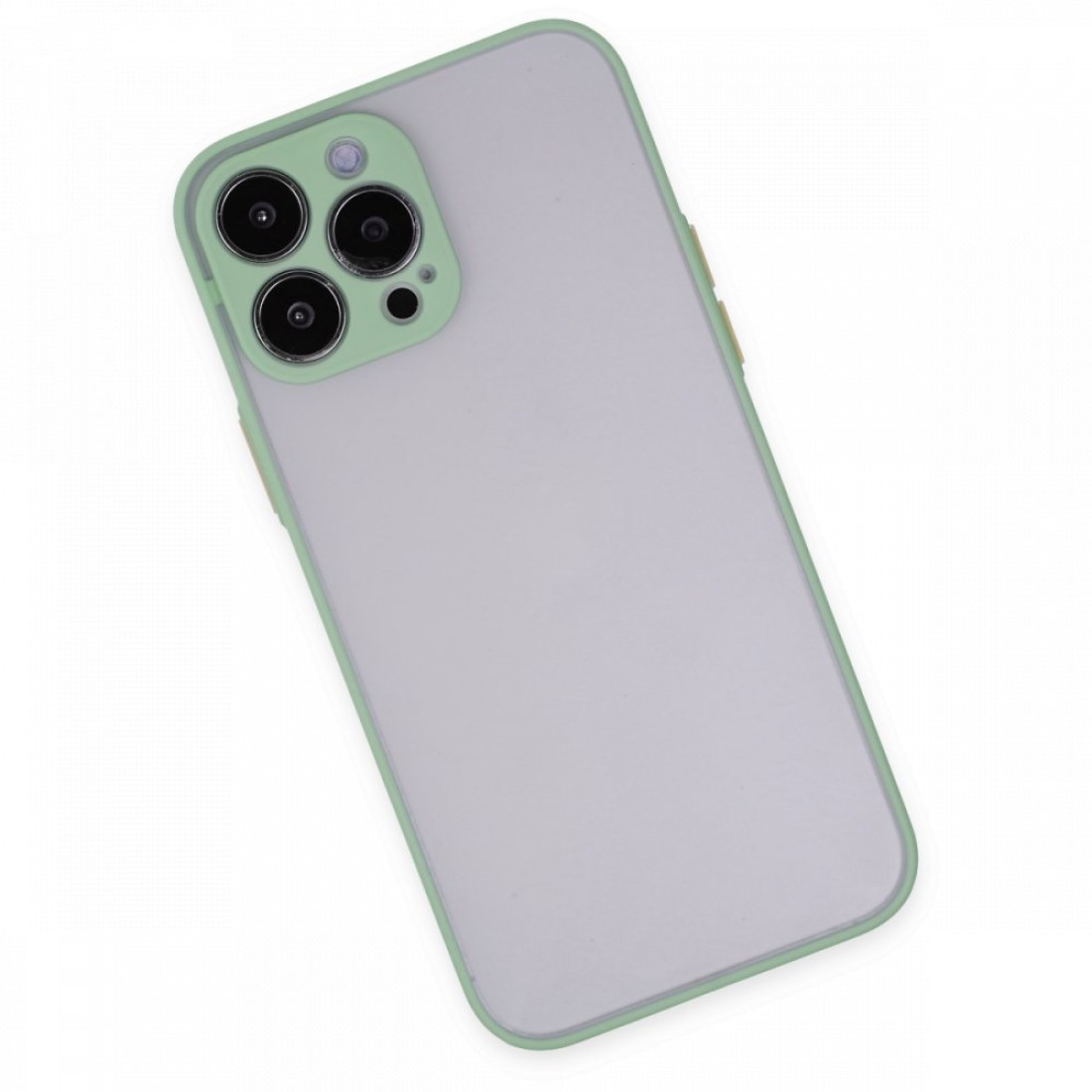  iPhone 14 Pro Kılıf Montreal Silikon Kapak - Turkuaz