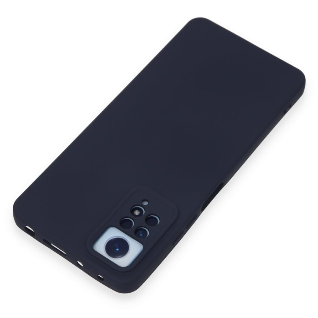 Xiaomi Redmi Note 12 Pro 4G Kılıf Nano içi Kadife Silikon - Lacivert Xiaomi Redmi Note 12 Pro 4G Kılıf Nano içi Kadife Silikon - Lacivert