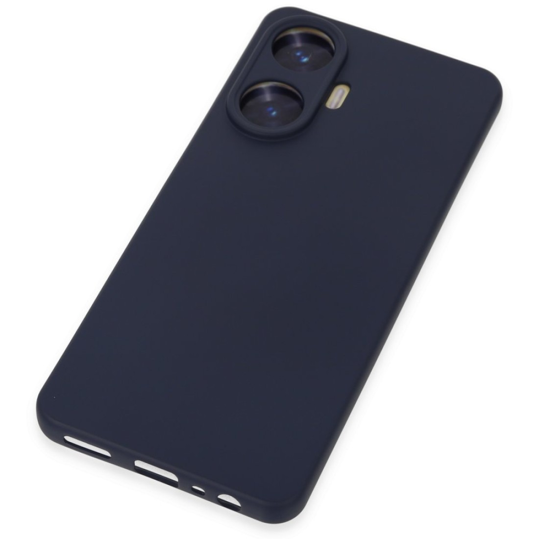 Realme C55 Kılıf Nano içi Kadife Silikon - Mor Realme C55 Kılıf Nano içi Kadife Silikon - Mor
