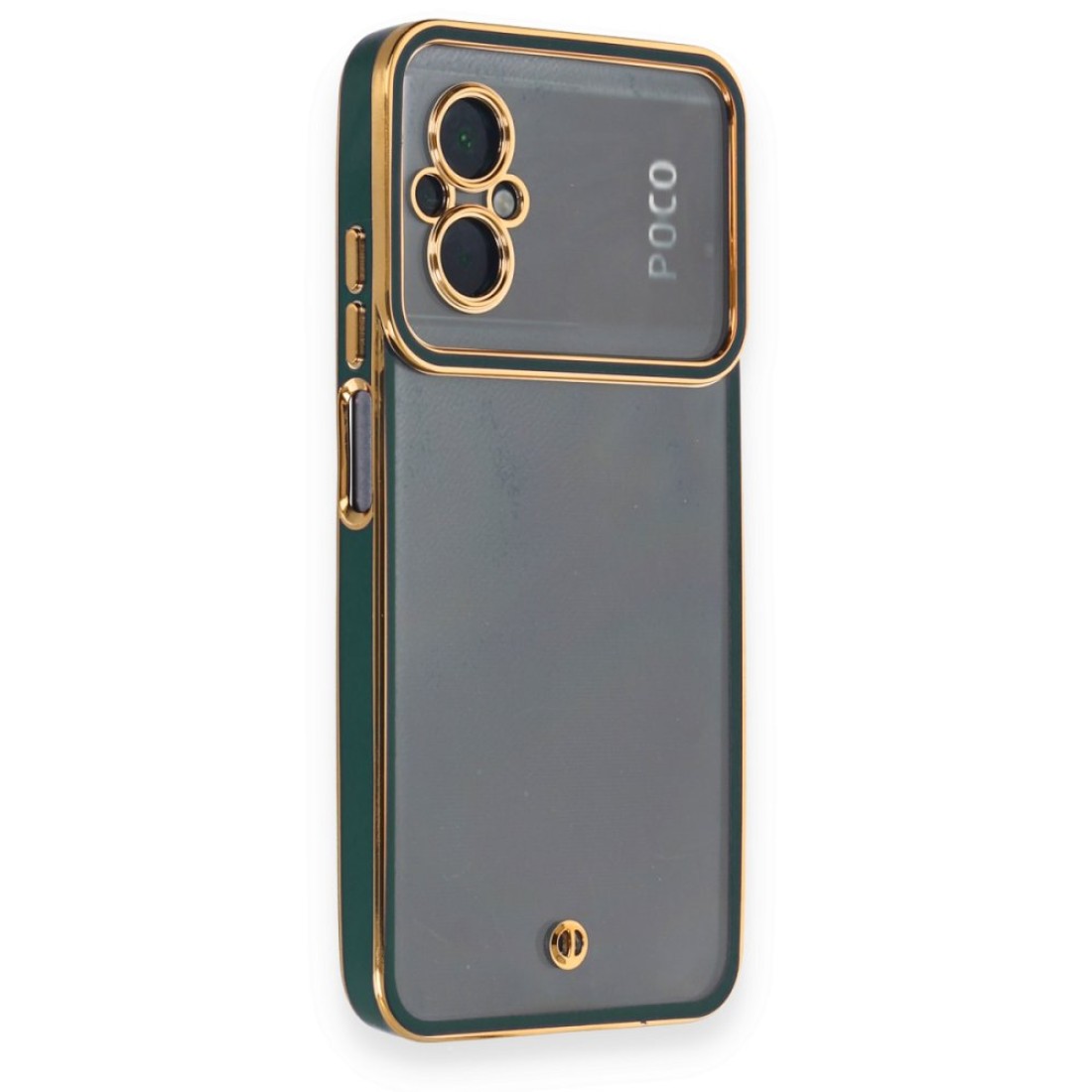  Xiaomi Poco M5 Kılıf Liva Lens Silikon - Yeşil