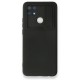 Oppo A15S Kılıf Color Lens Silikon - Siyah