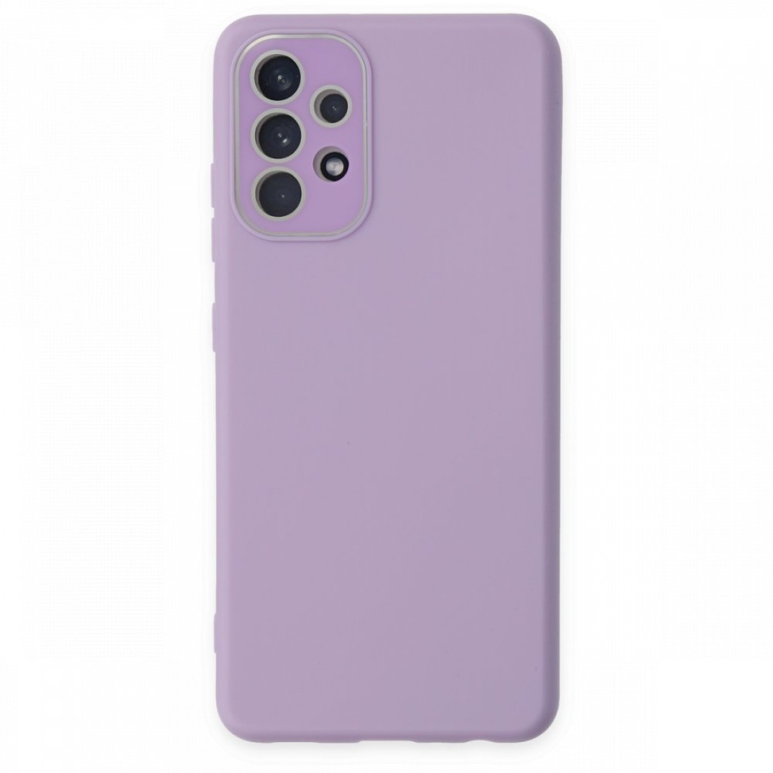  Samsung Galaxy A53 5G Kılıf Lansman Glass Kapak - Lila