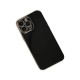  iPhone 15 Pro Max Kılıf Volet Silikon - Siyah