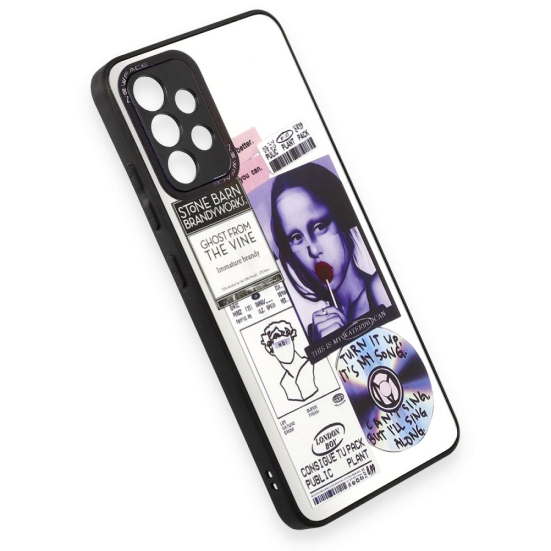  Samsung Galaxy A52 Kılıf Mirror Desenli Kapak - Mirror - 2