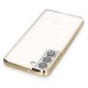 Samsung Galaxy S22 Kılıf Razer Lensli Silikon - Gold Samsung Galaxy S22 Kılıf Razer Lensli Silikon - Gold