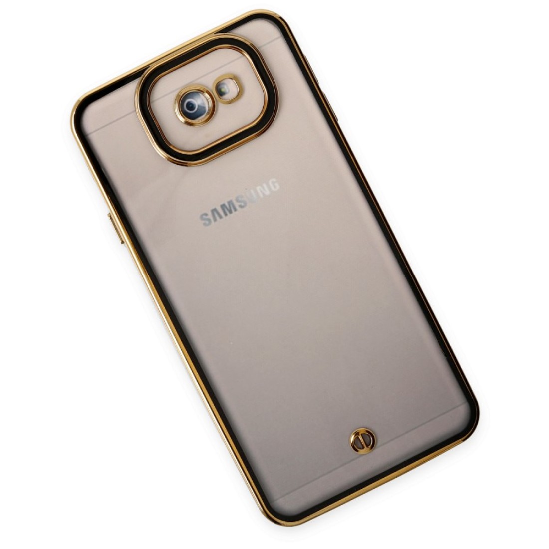  Samsung Galaxy J7 Prime Kılıf Liva Lens Silikon - Siyah