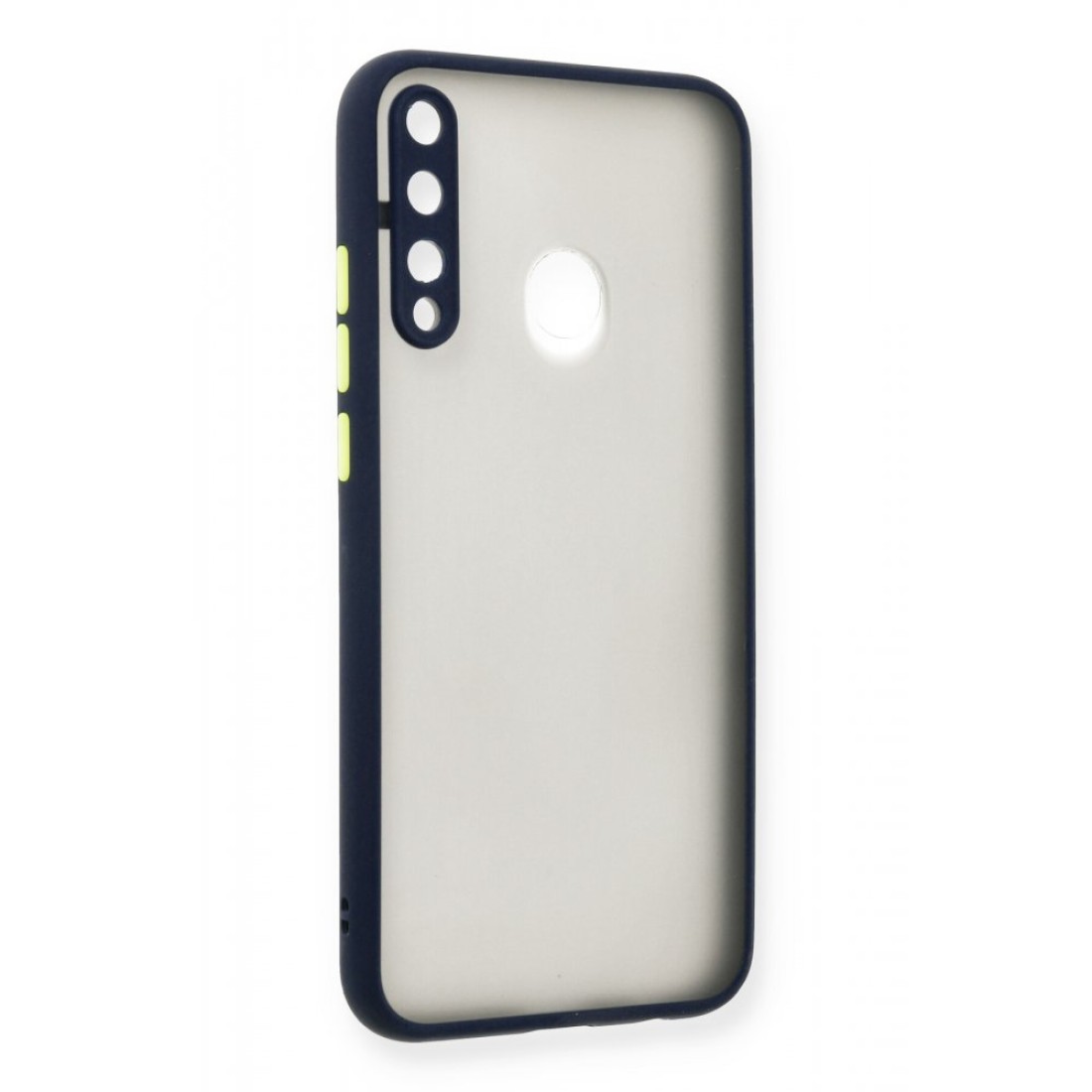 Huawei P40 Lite E Kılıf Montreal Silikon Kapak - Lacivert Huawei P40 Lite E Kılıf Montreal Silikon Kapak - Lacivert