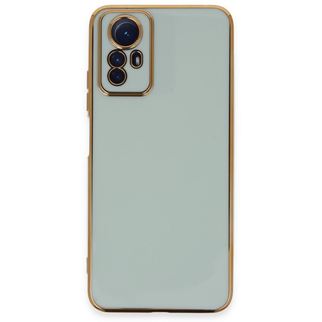  Xiaomi Redmi Note 12S Kılıf Volet Silikon - Açık Yeşil