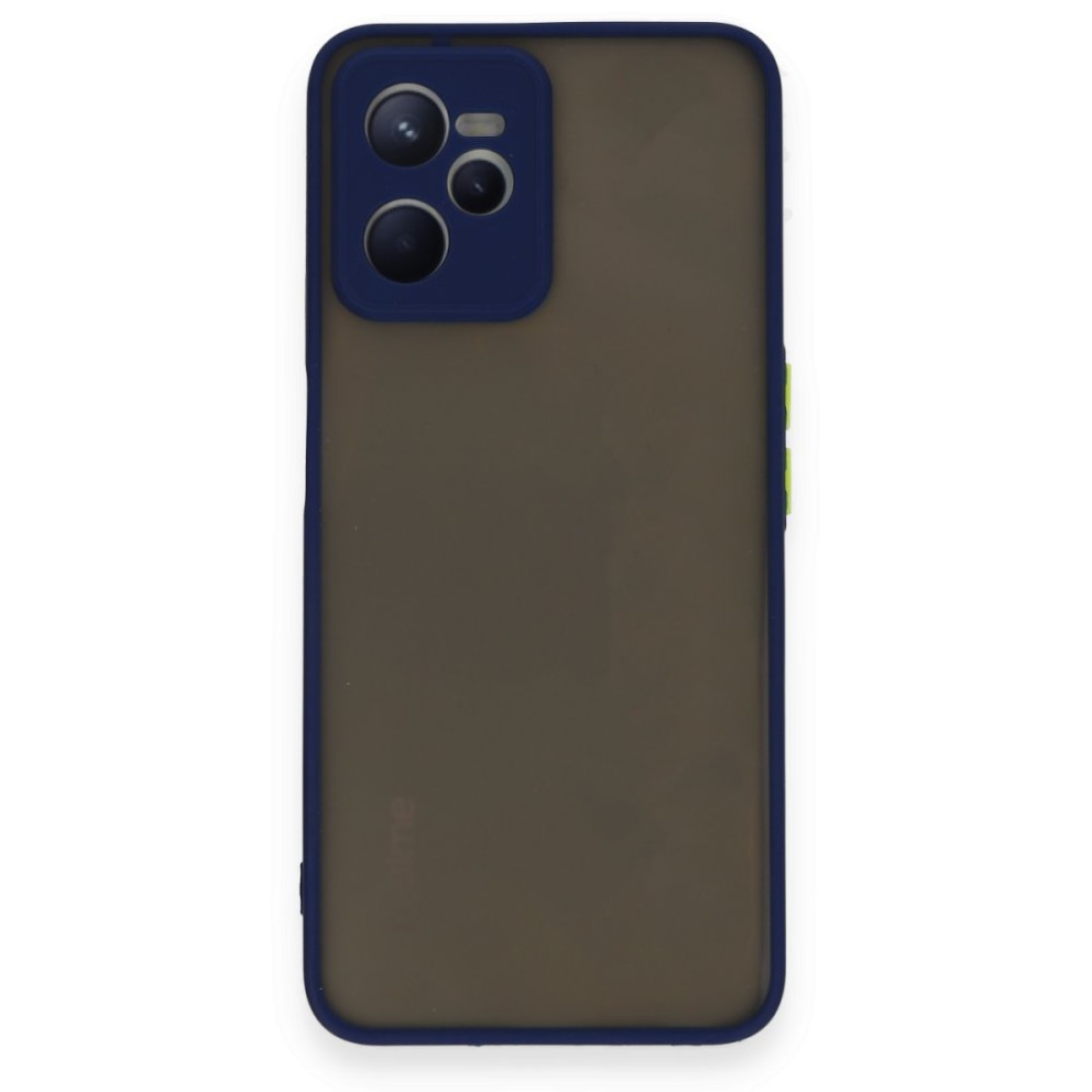  Realme C35 Kılıf Montreal Silikon Kapak - Lacivert