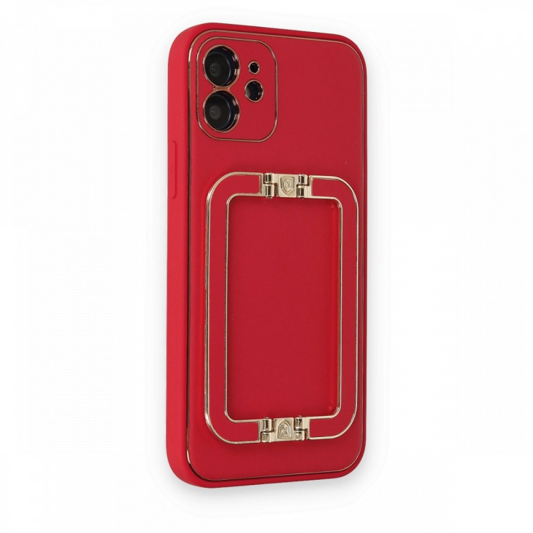 iPhone 12 Kılıf Coco Elit Kapak - Kırmızı iPhone 12 Kılıf Coco Elit Kapak - Kırmızı
