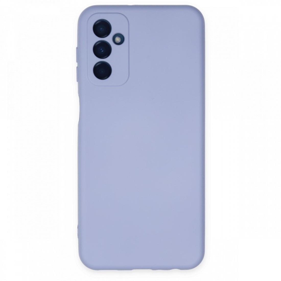  Samsung Galaxy M13 Kılıf Nano içi Kadife Silikon - Lila