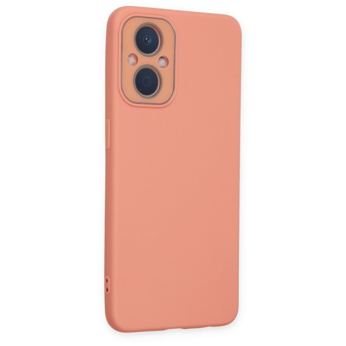  Oppo Reno 8 Lite Kılıf Lansman Glass Kapak - Pembe