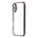  iPhone 16 Plus Kılıf Razer Lensli Silikon - Mor